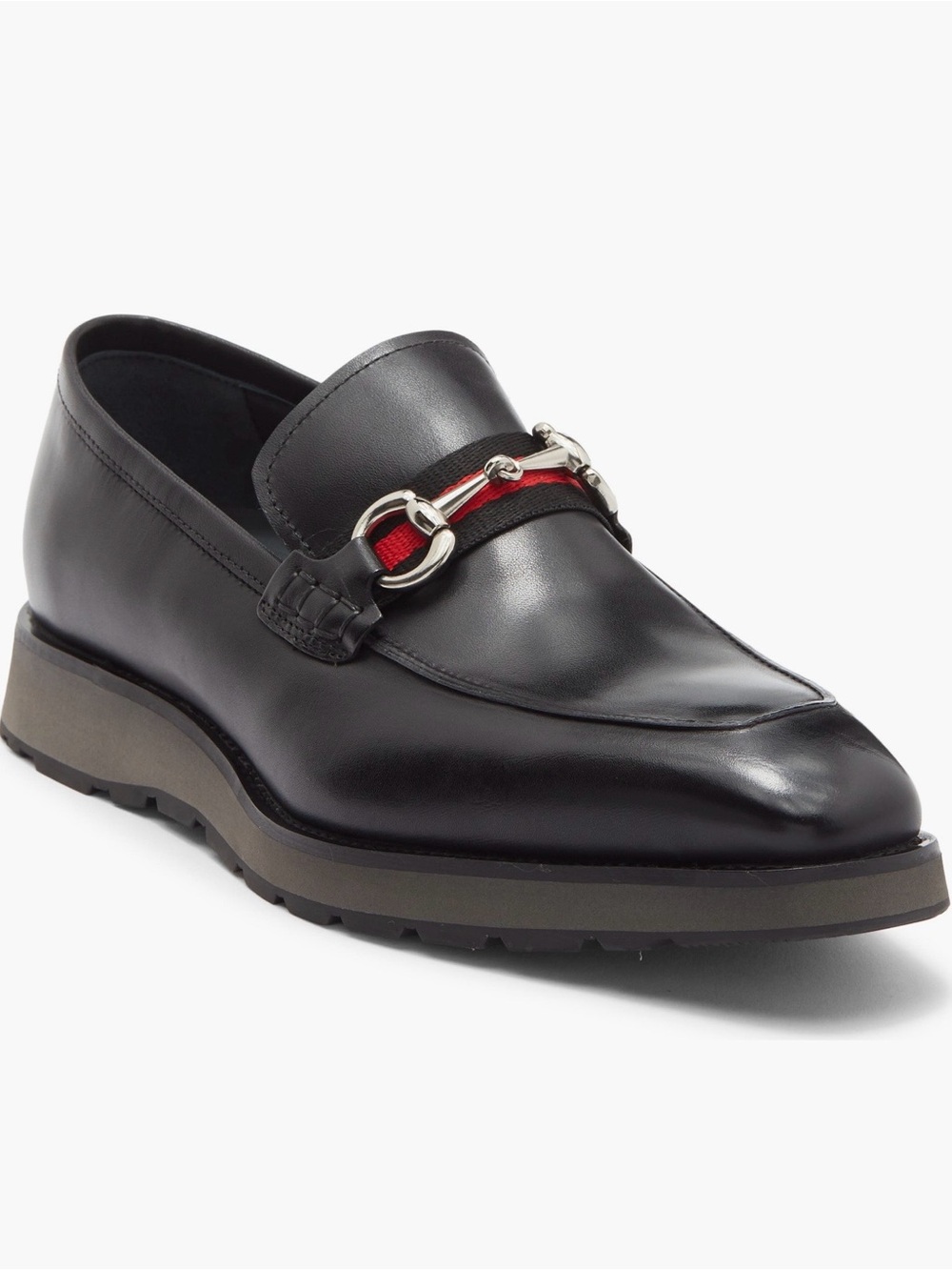 Maison Forte
Dominica Hybrid Bit Loafer (Men)
Color: Black 
Size: 11M
No Box